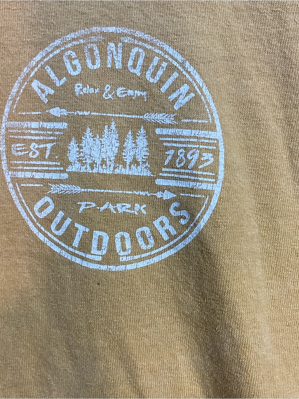 Blue 84 Algonquin Park ,  Tee. , men’s medium, or 
Unisex/women’s oversize